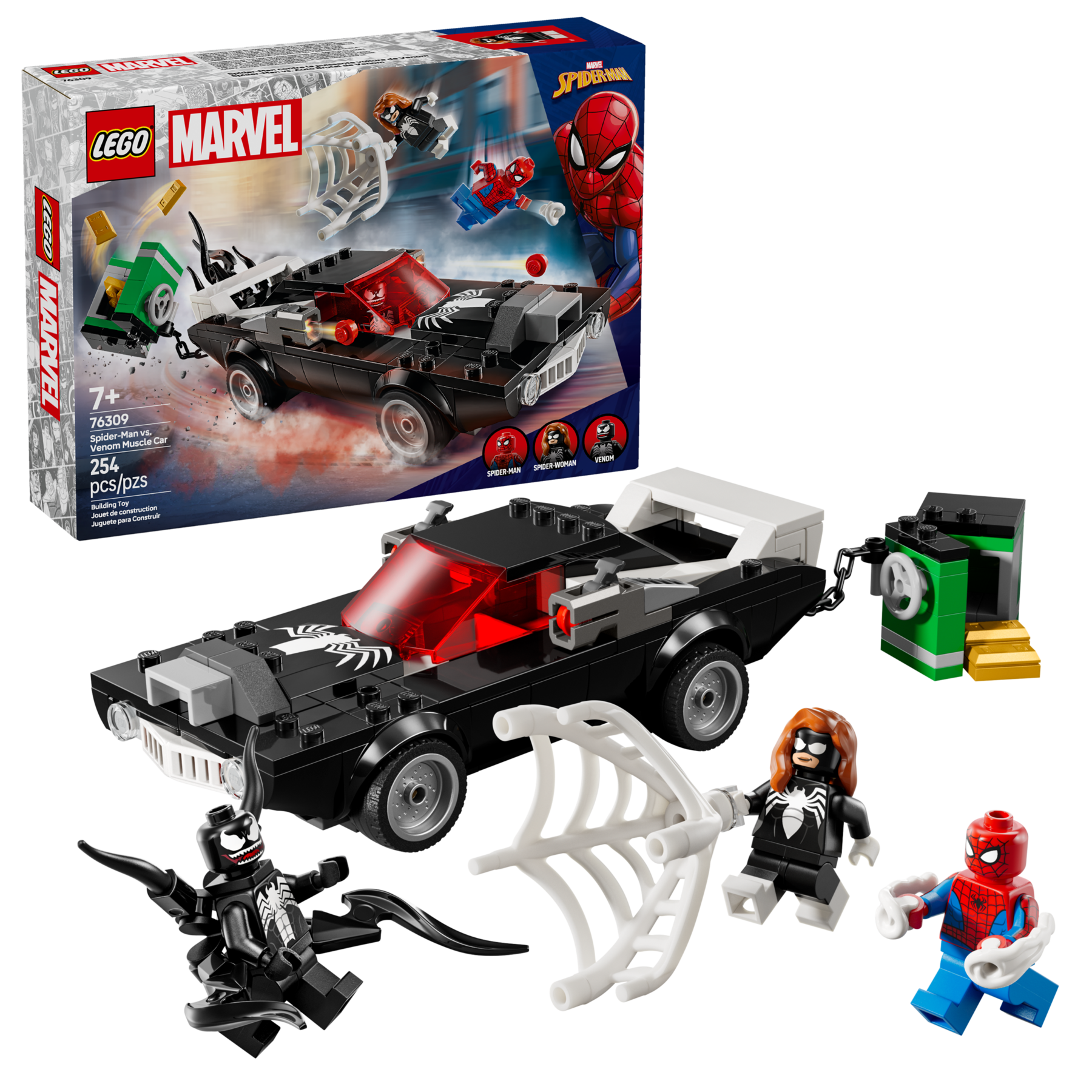 Spider-Man Vs. Venom Muscle Car - Image 2