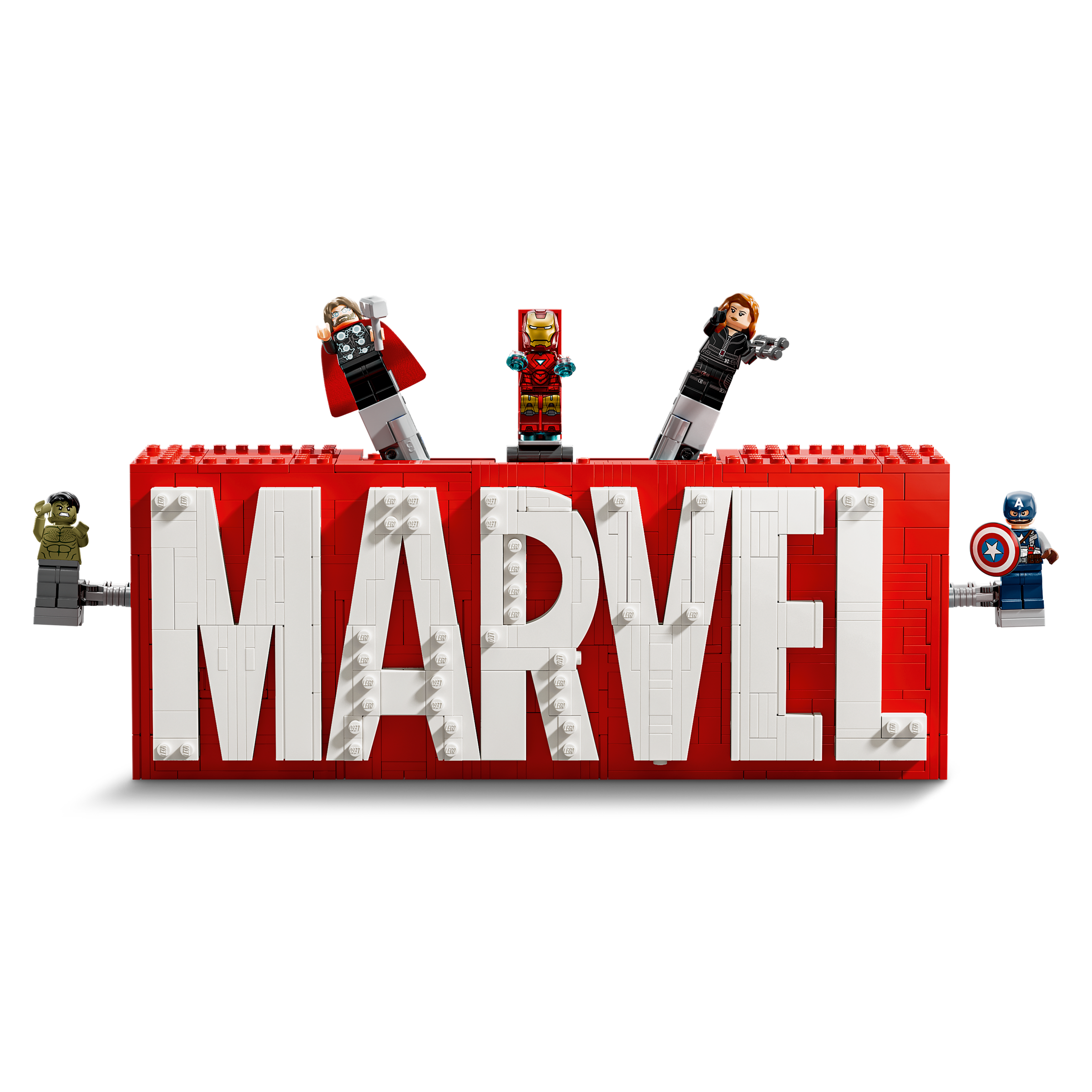Marvel Logo & Minifigures - Image 3