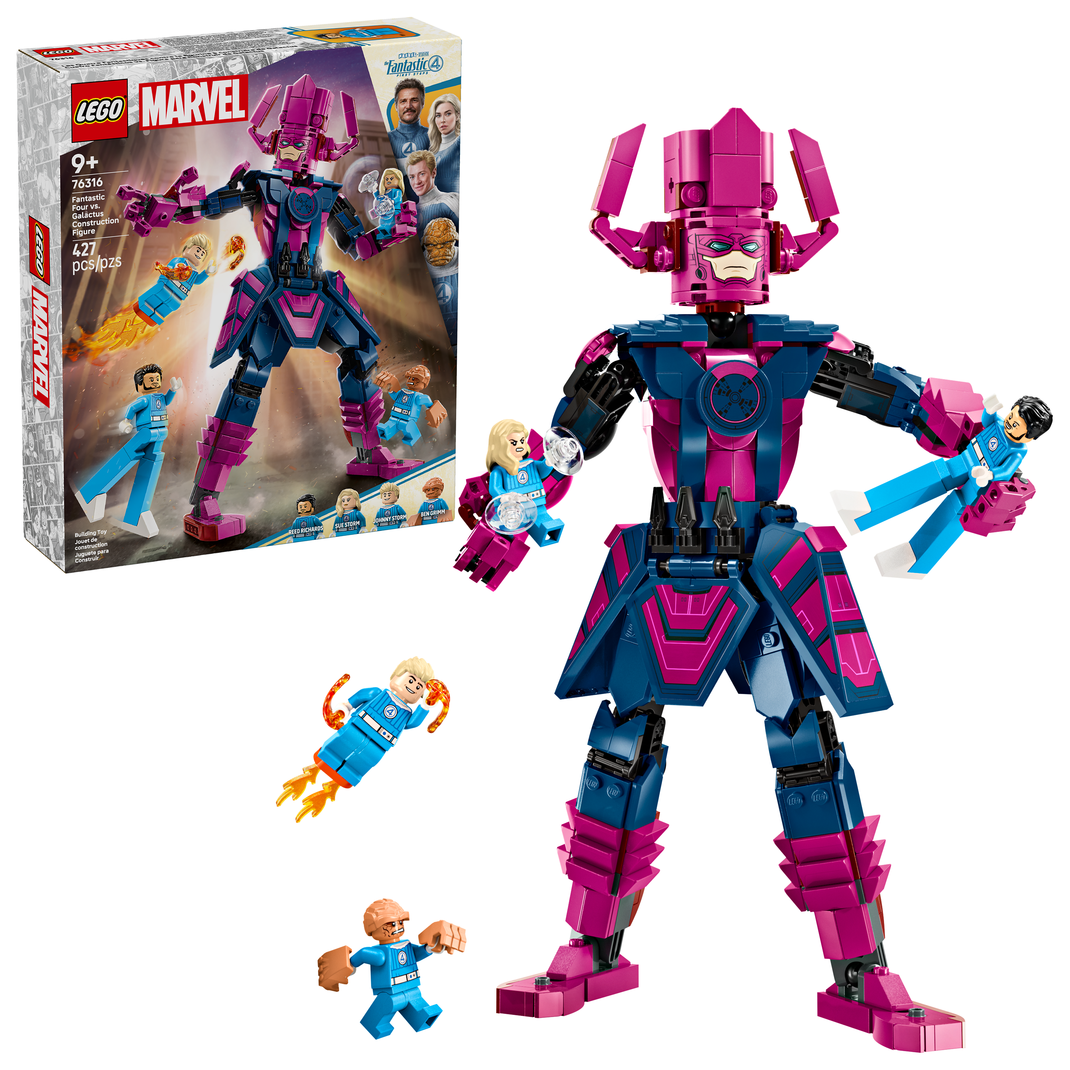Fantastic Four Vs. Galactus Construction Figure - Image 2