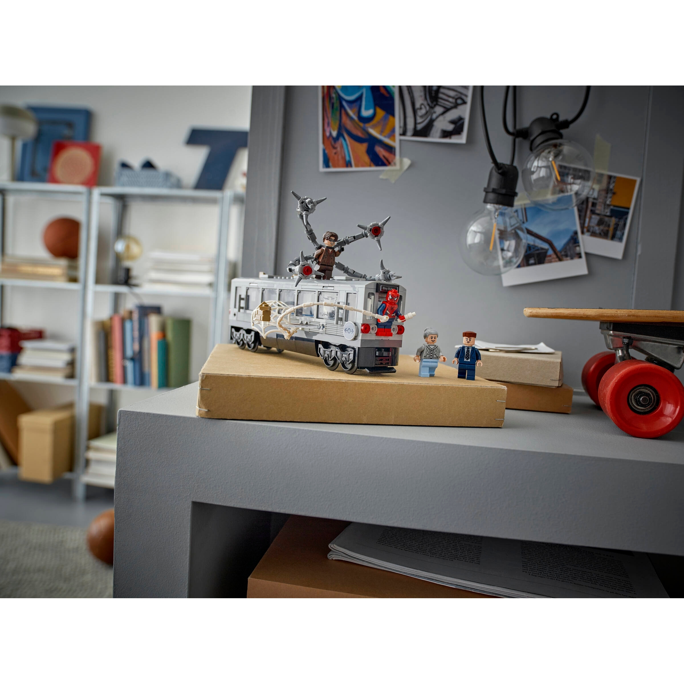 Spider-Man Vs. Doc Ock Subway Train Scene - Image 6