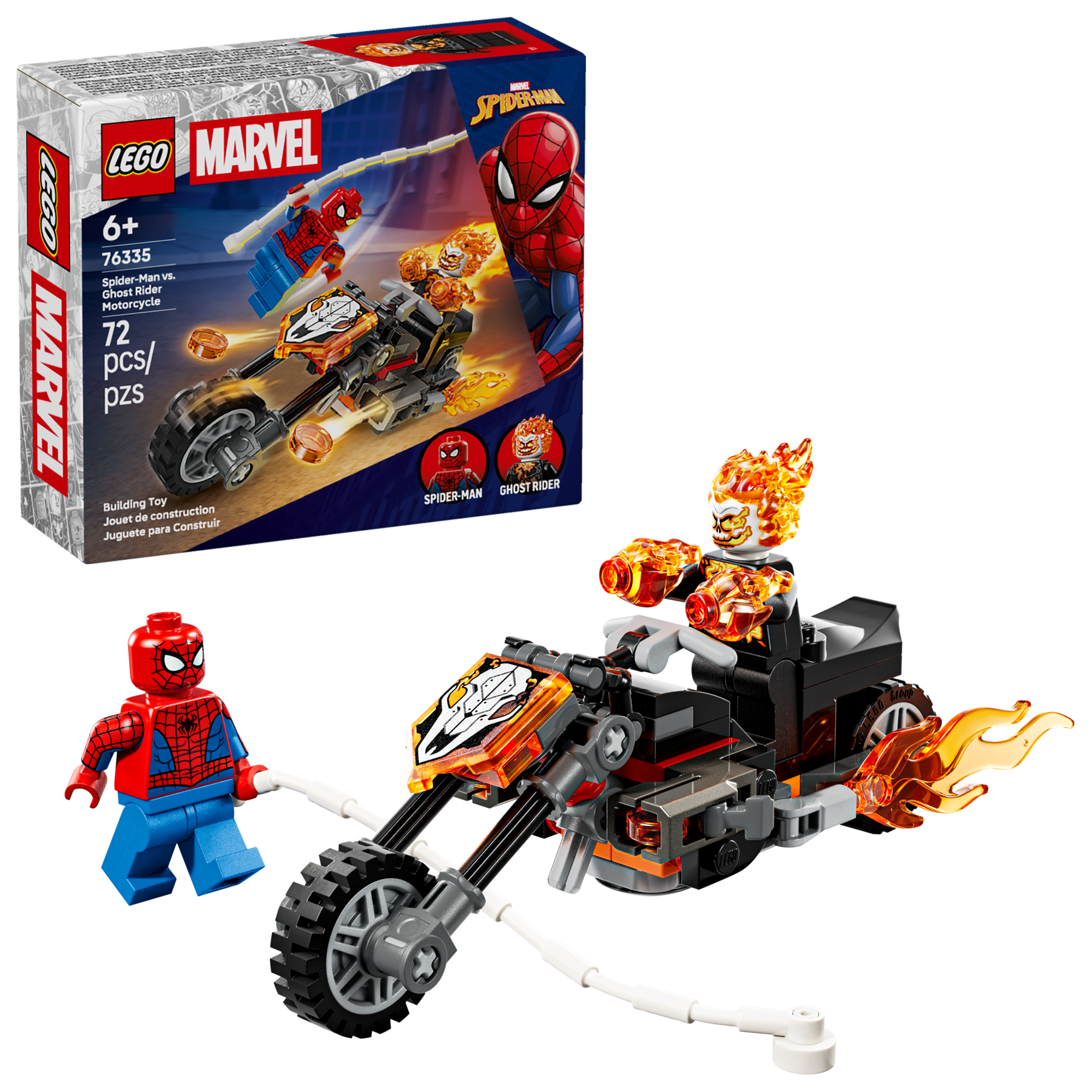 Spider-Man Vs. Ghost Rider Motorcycle - Image 2