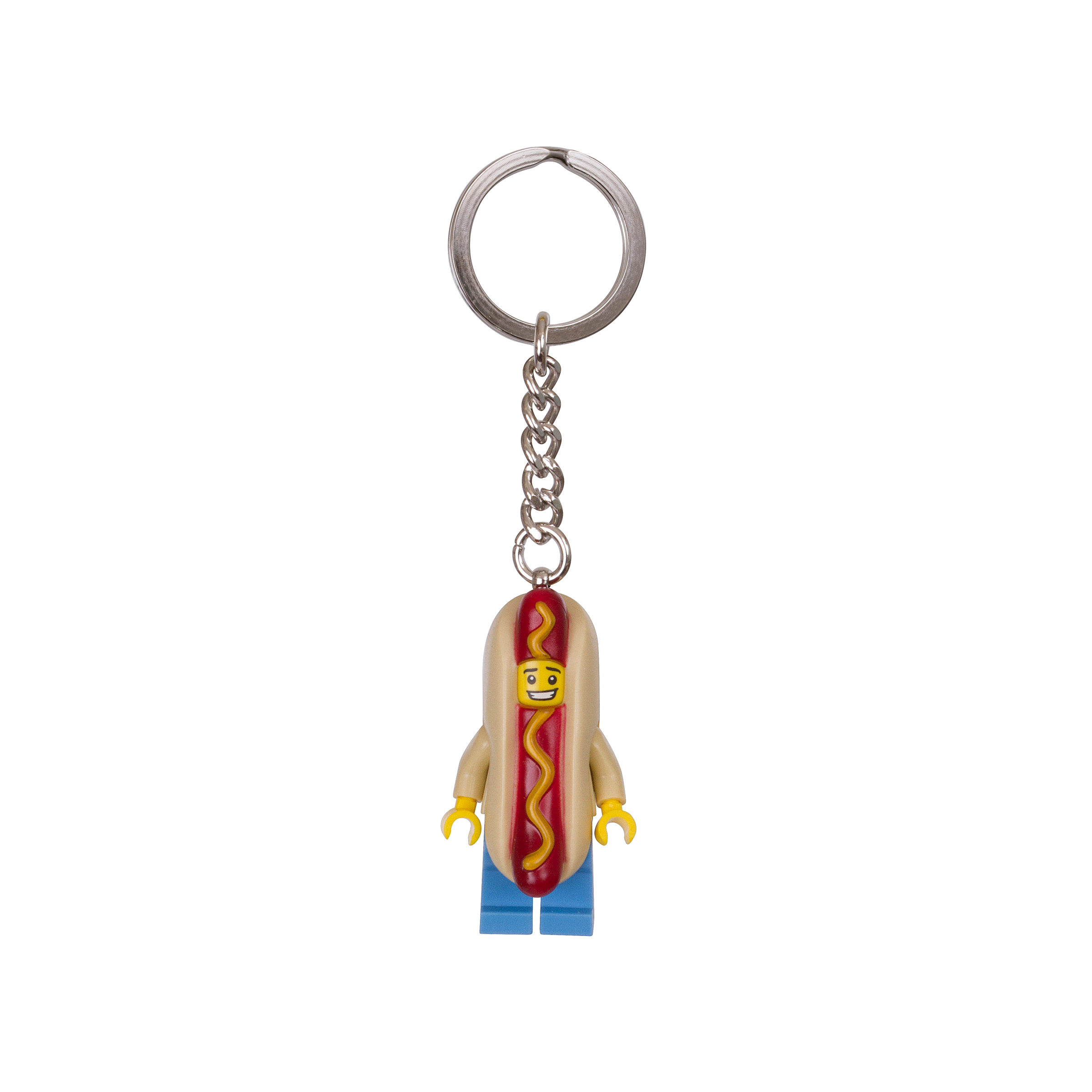 Lego Hot Dog Guy Key Chain