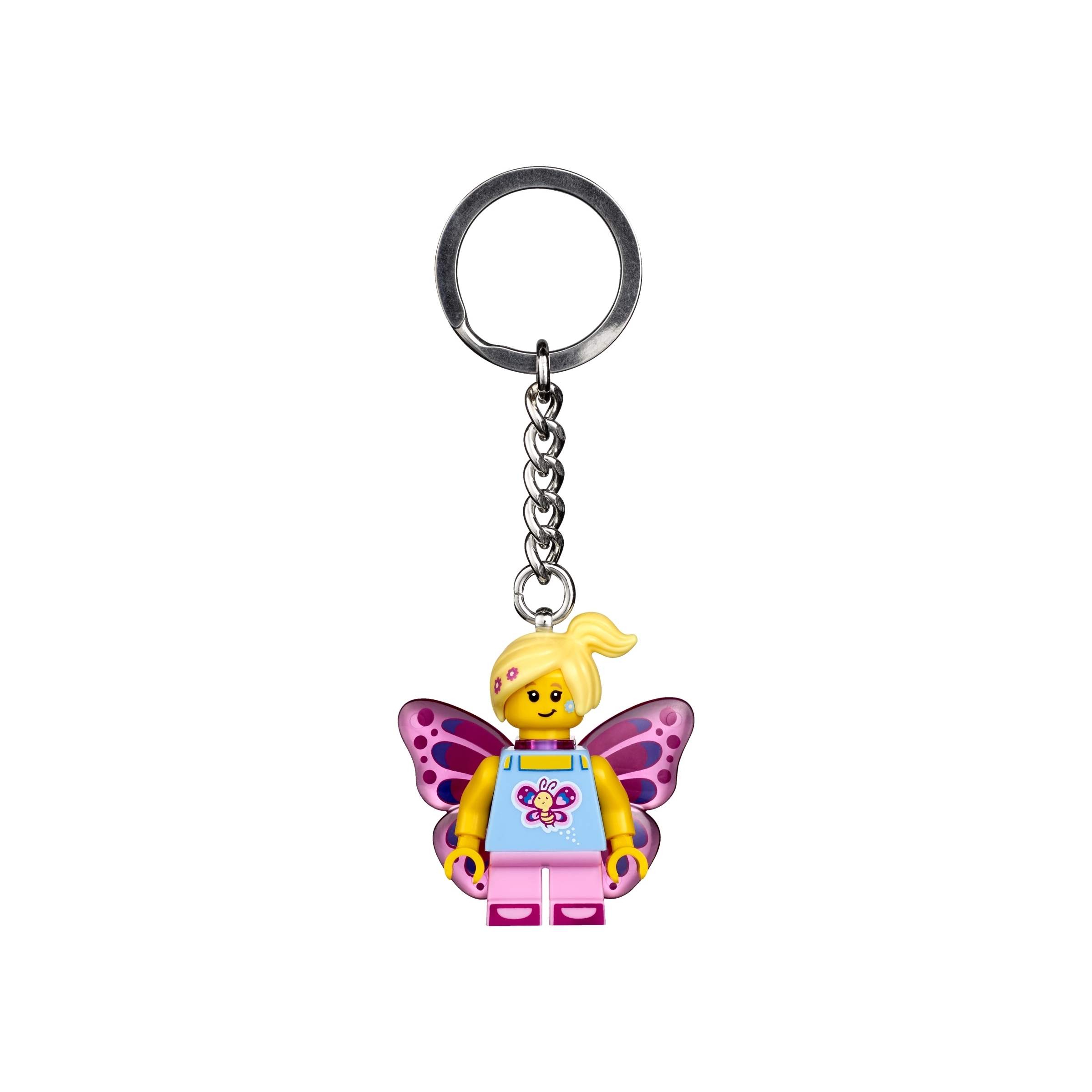 Butterfly Girl Key Chain