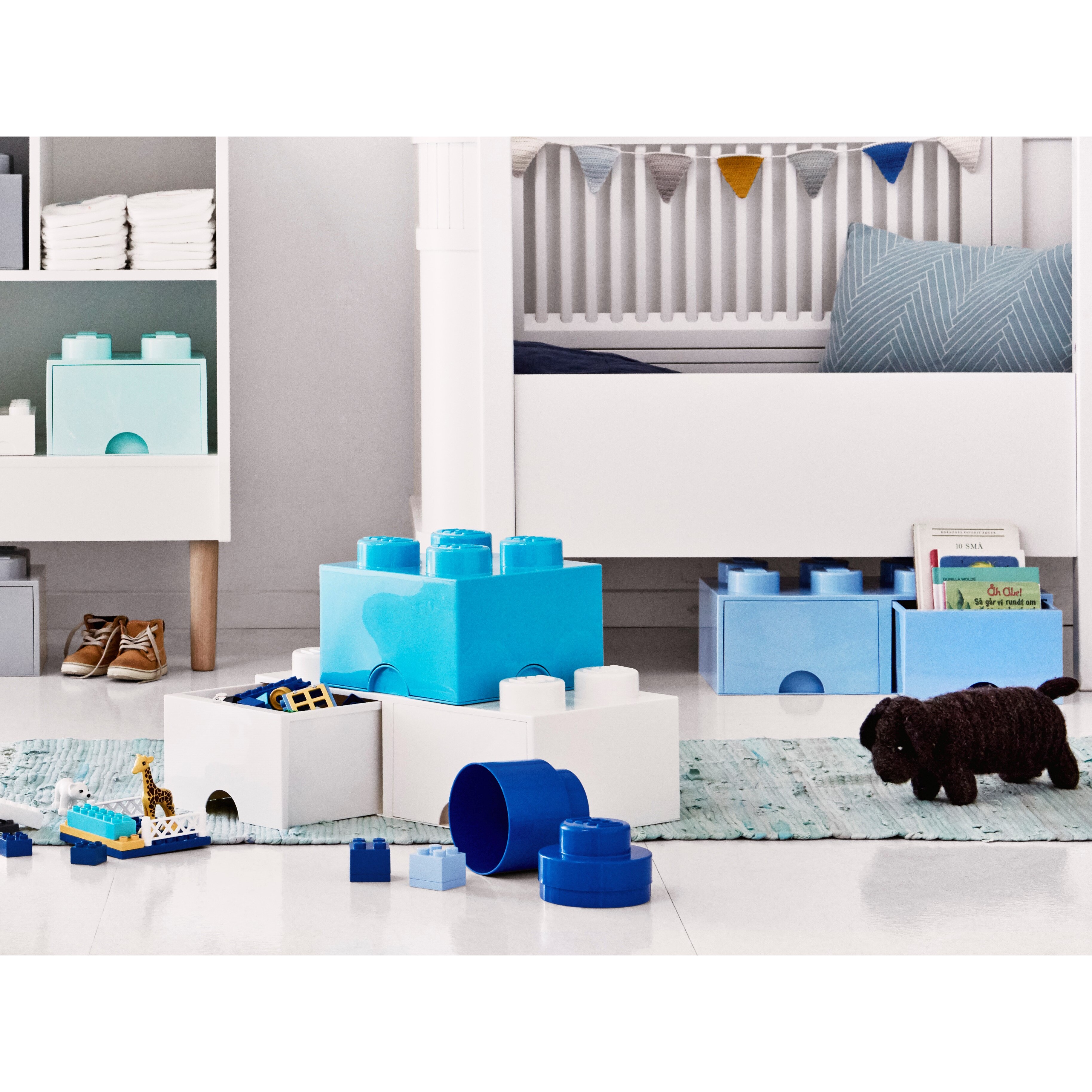 8-Stud Brick Drawer – White - Image 7